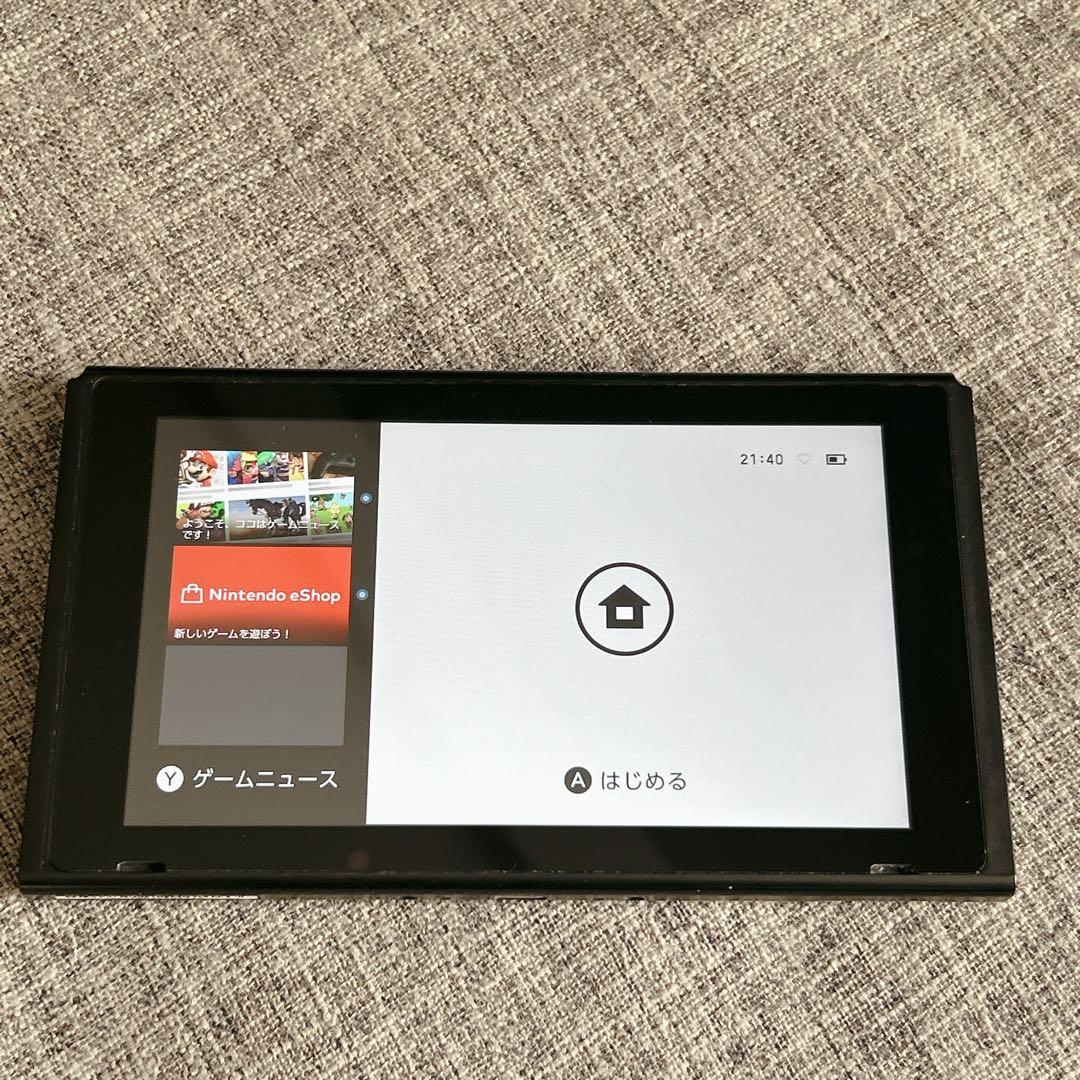 【液晶キズなし】Nintendo Switch バッテリー強化版 2021年