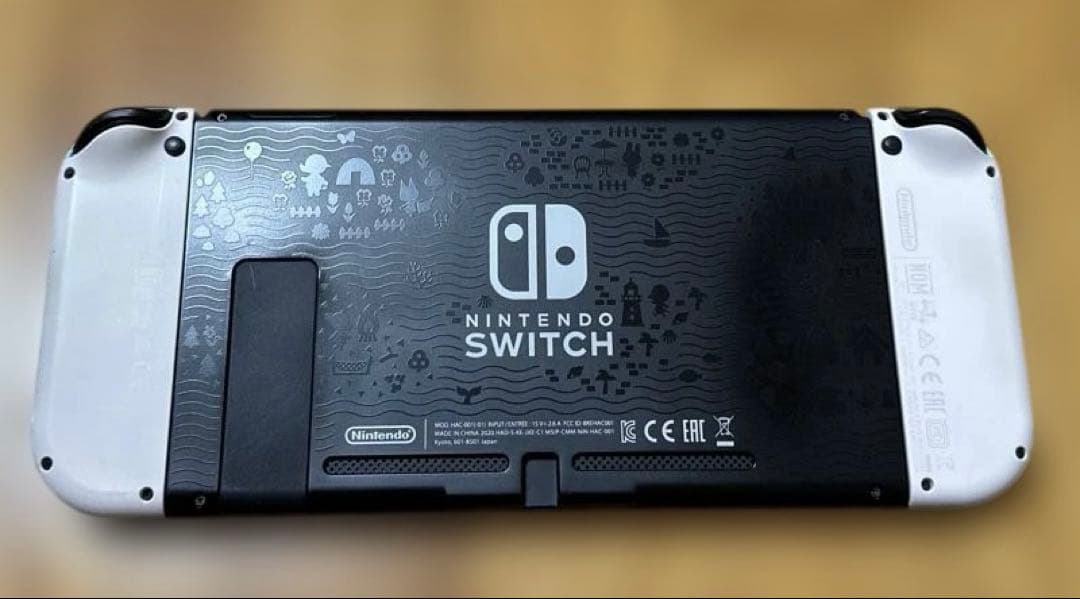 どうぶつの森デザイン　switch 本体　 おまけ付き
