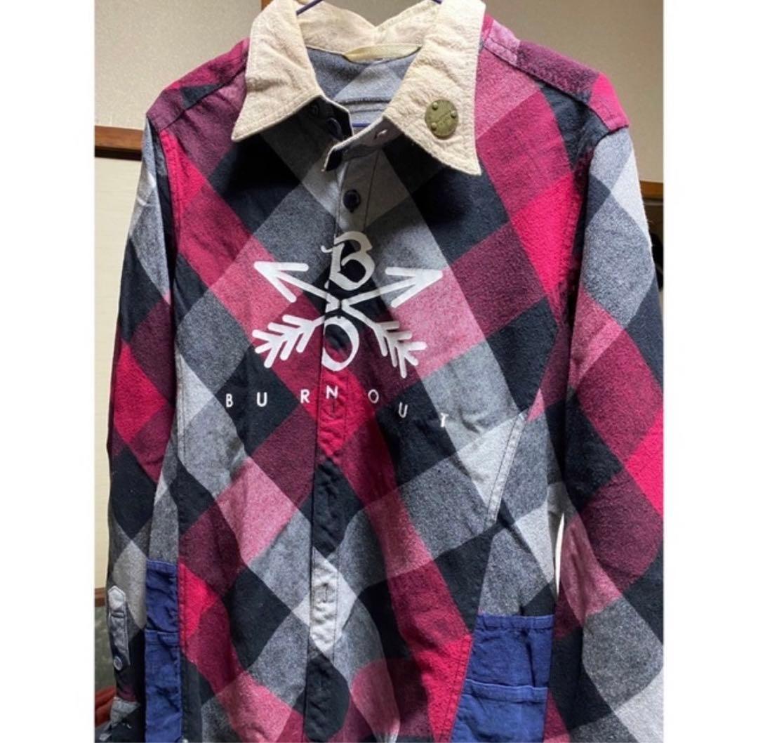 UVERworld TAKUYA∞ 着用 バーンアウト クロスドアロー シャツ - メルカリ