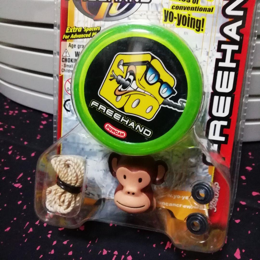 ダンカン　フリーハンド　ヨーヨー　新品 イエロー yoyo dancan