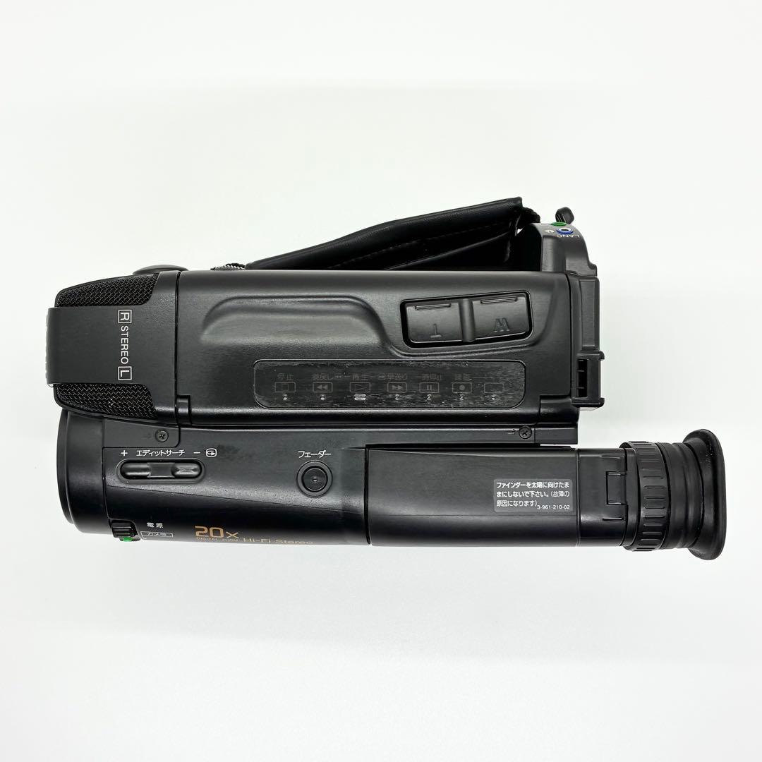 動作品 SONY ソニー Hi8 ビデオカメラ CCD-TR850 - メルカリ