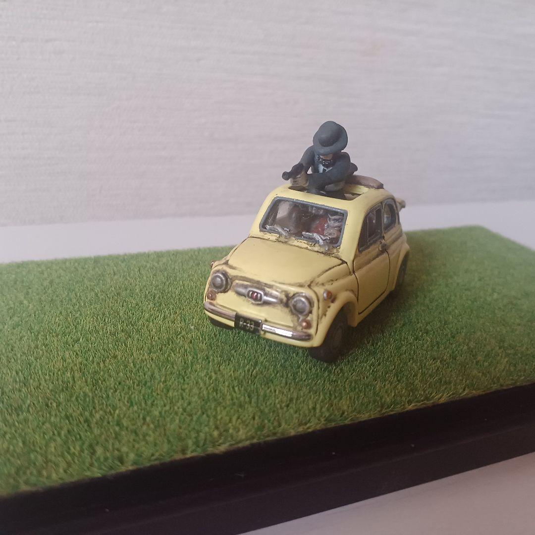 キャラウィールミニカー【ルパン三世フィアット】アクリルケース付