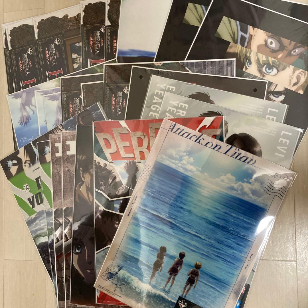 進撃の巨人 一番くじ 下位賞 まとめ売り 約125点セット