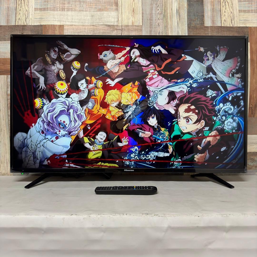 即日受渡❣️ELSONIC49型4K液晶テレビWチューナー外付け録画可能26500円