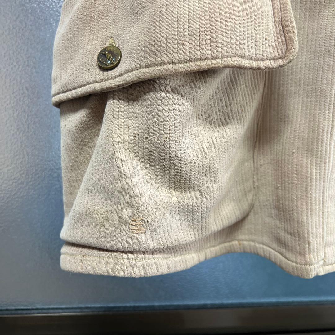 40s フレンチヴィンテージ ハンティングジャケット チンスト