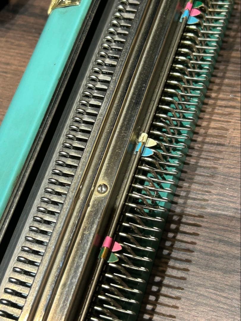 編み機 ユニーク アンティーク 昭和 レトロ 超希少 高速編み機 木箱