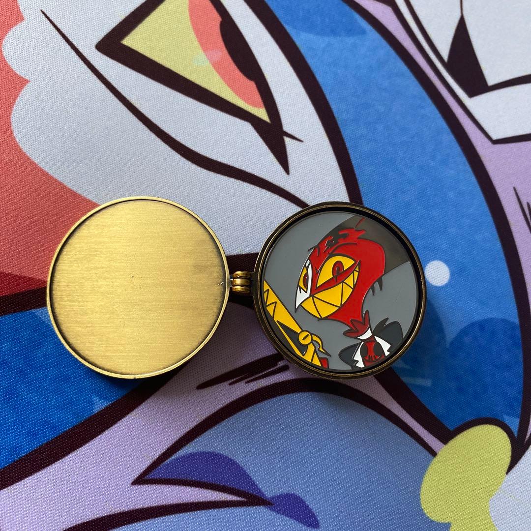 ヘルヴァボス ストラス ブリッツ ピンバッジ グリモワール 未使用