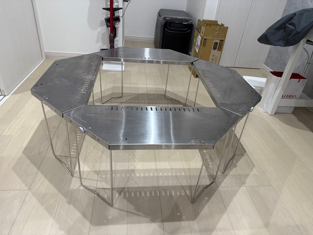 Snow Peak ステンレス製アウトドアテーブル ジカロテーブル