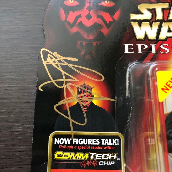 starwars ダースモール レイパーク 直筆サイン STAR WARS ダースモール