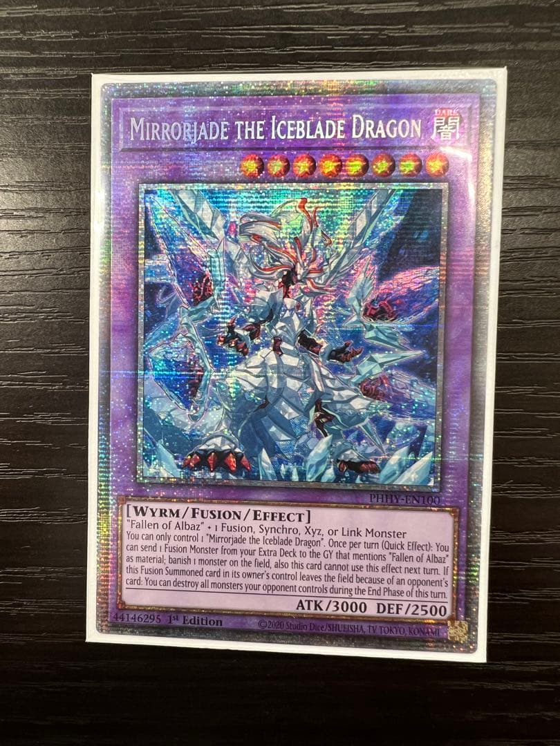 遊戯王氷剣竜ミラジェイドEU版(英語) スターライト1st 1枚