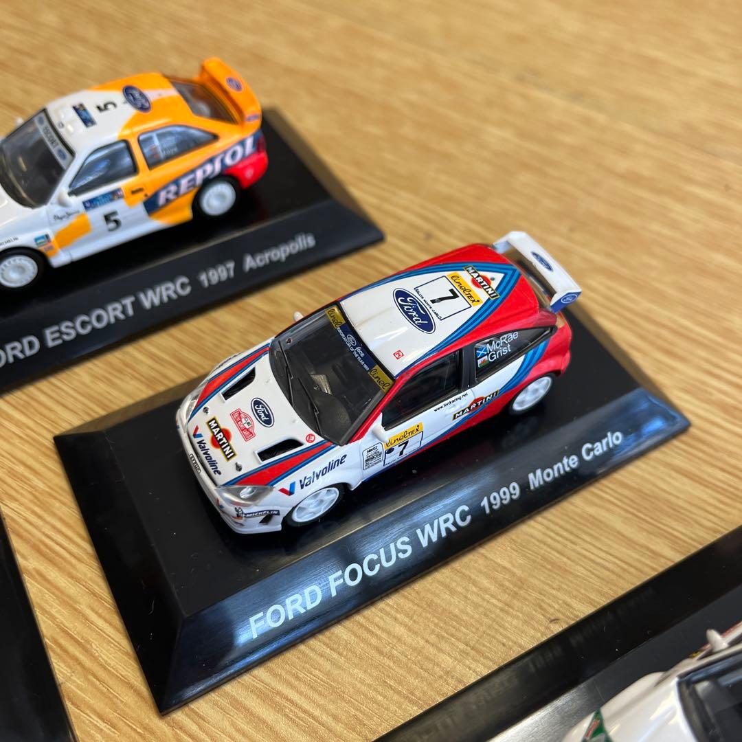 フォードRALLY CAR COLLECTION コンプリート7台セット限定１