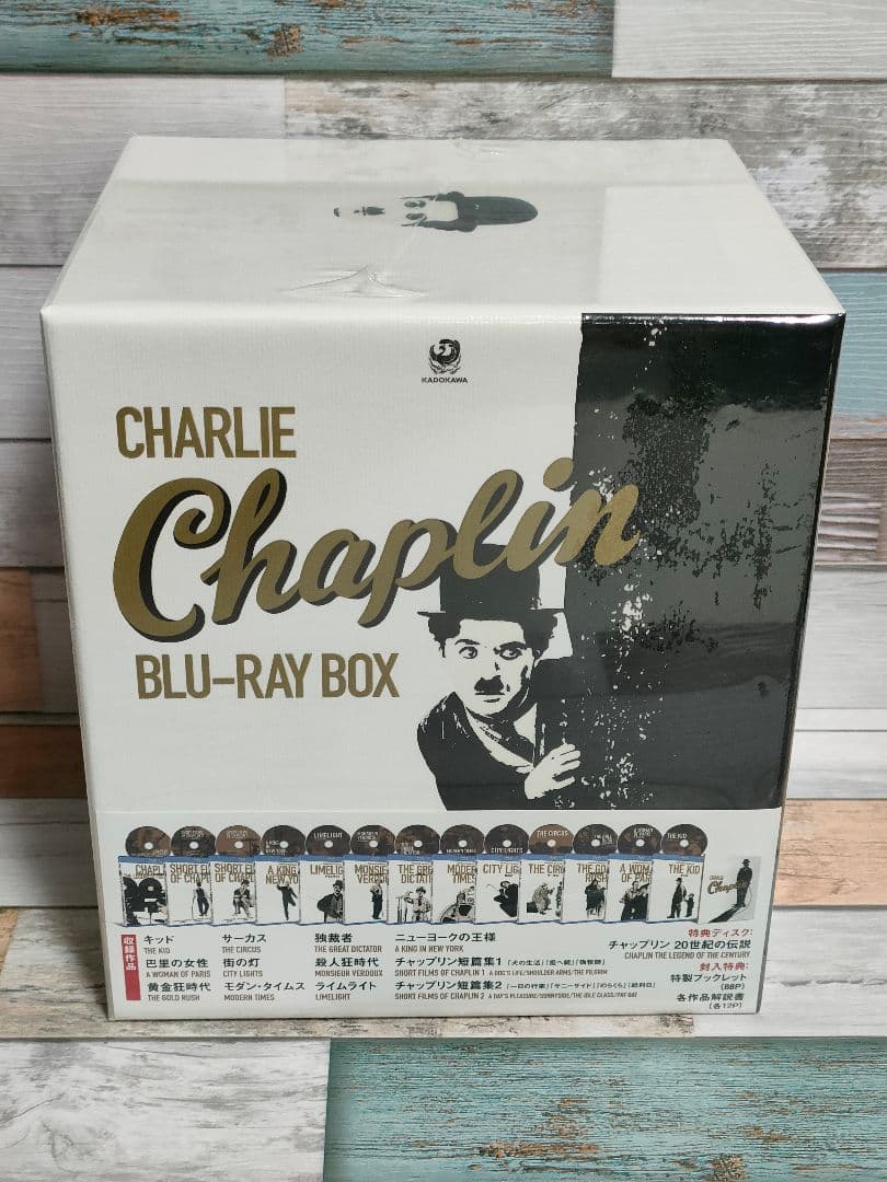 チャップリン Blu-ray BOX ブルーレイ チャールズ・チャップリン ray
