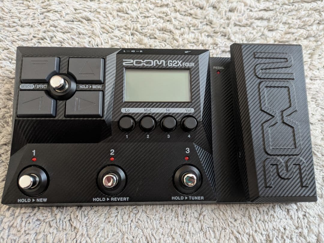 ZOOM G2X FOUR ギターエフェクター Amazon.co.jp: ZOOM ズーム G2X FOUR ギターマルチエフェクター ペダル