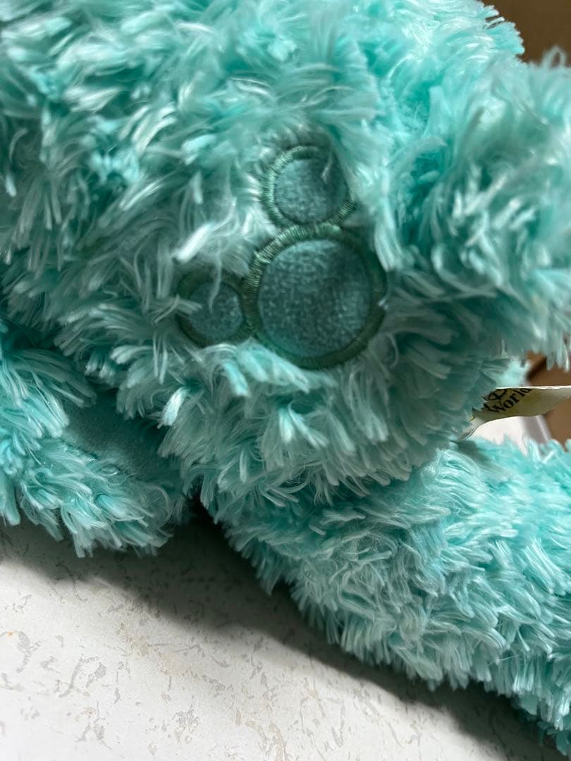 希少　最終値下げ　海外ベア　ディズニーベア　ディズニーダッフィ ミントブルー