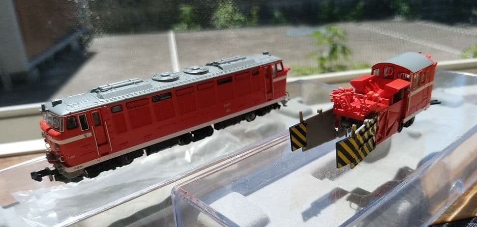 DD53-2 ロータリー除雪機関車 改造後 2両セット マイクロエースA6153