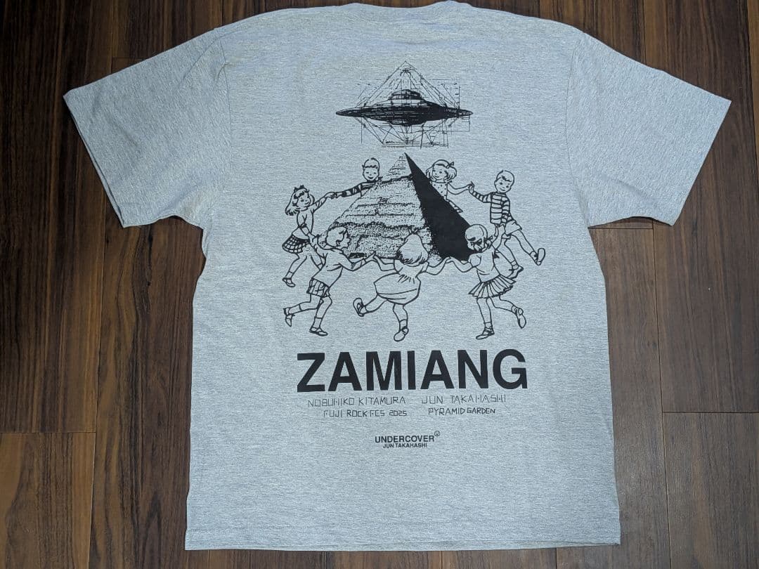 FUJI ROCK 2025 フジロック ZAMIANG Tシャツ XL タレントグッズ