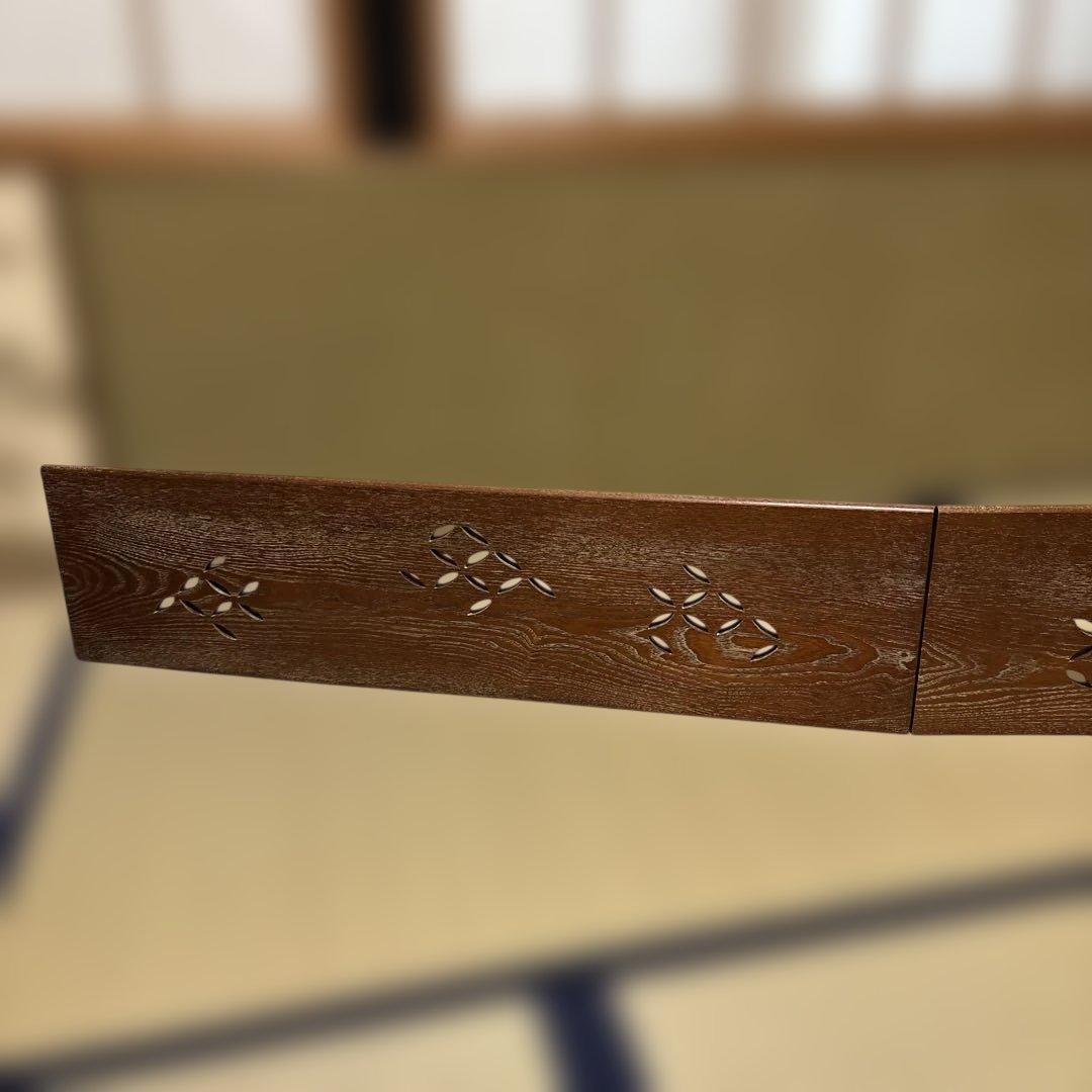 茶道具】桑七宝板風炉先（紙箱）