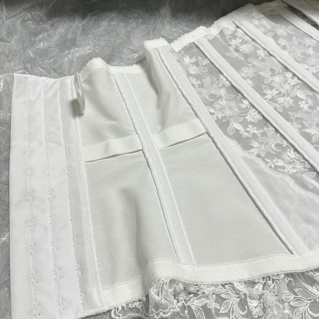 セモアブライダルインナー E65/58 セミロングラインブラ＆ウエストニッパー