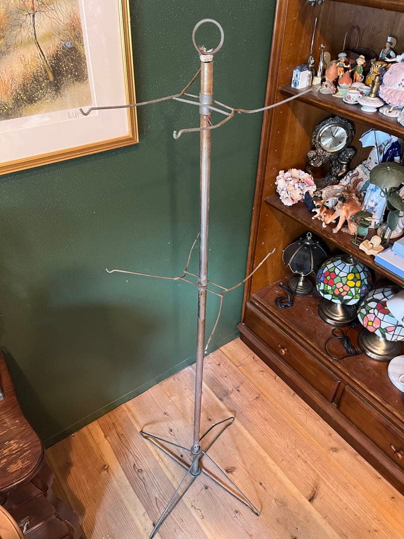 フックラック インテリア アンティーク 昭和レトロ 当時物 フックラック インテリア アンティーク 昭和レトロ 当時物 フック