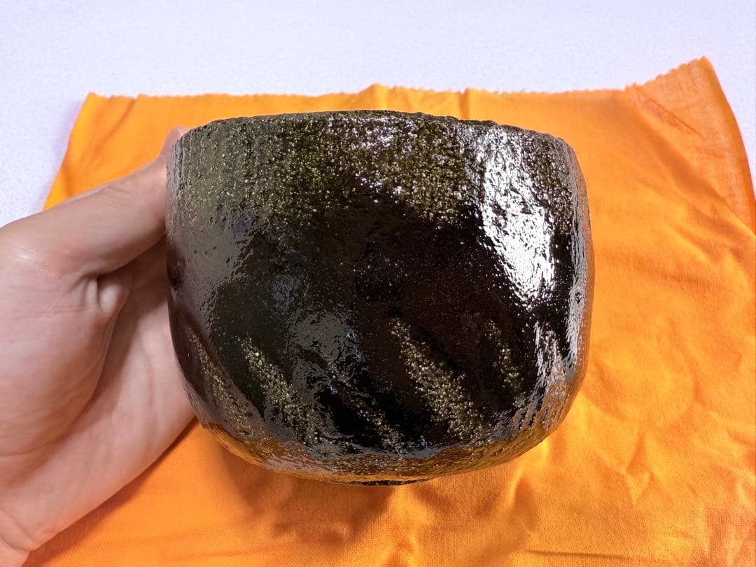 佐々木昭楽 茶碗6点セット 時代物 (鵺/升/不二/雨雲/俊寛/無一