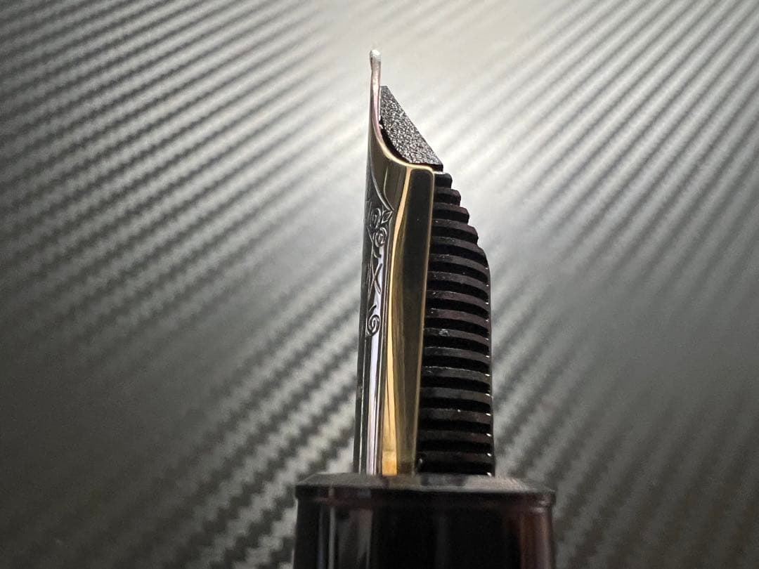 モンブラン マイスターシュテュック 149 万年筆 14C 中白 BB 極太字