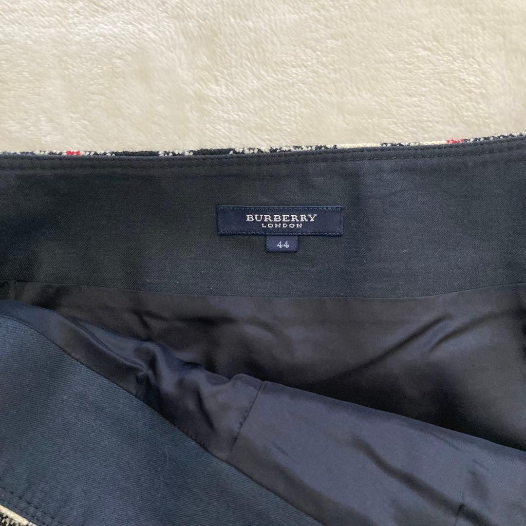 【大きいサイズ】BURBERRY LONDON 44 ノバチェック スカート
