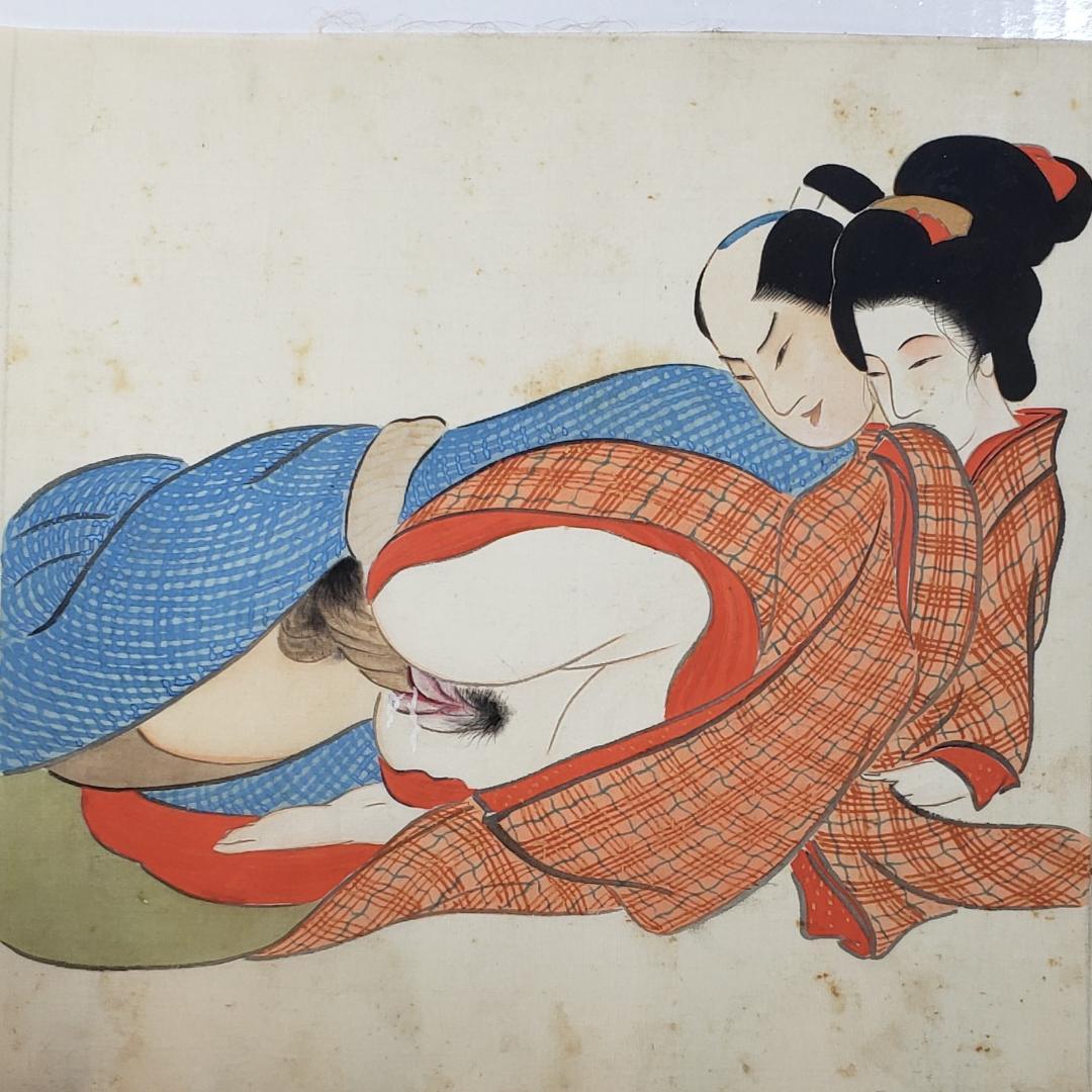 【真作】◆『時代春画 まくり めくり』◆検）浮世絵 菱川師宣 井原西鶴 渓斎英泉