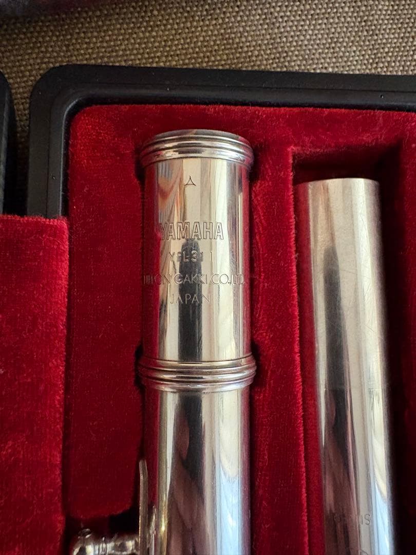 ヤマハ YFL311 頭部管銀製 Eメカ 銀メッキ
