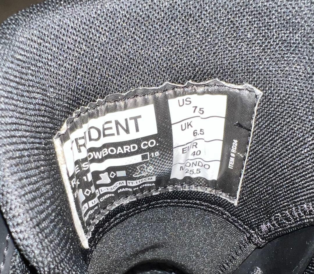 24-25 RIDE ライド スノーボード ブーツ TRIDENT25.5cm