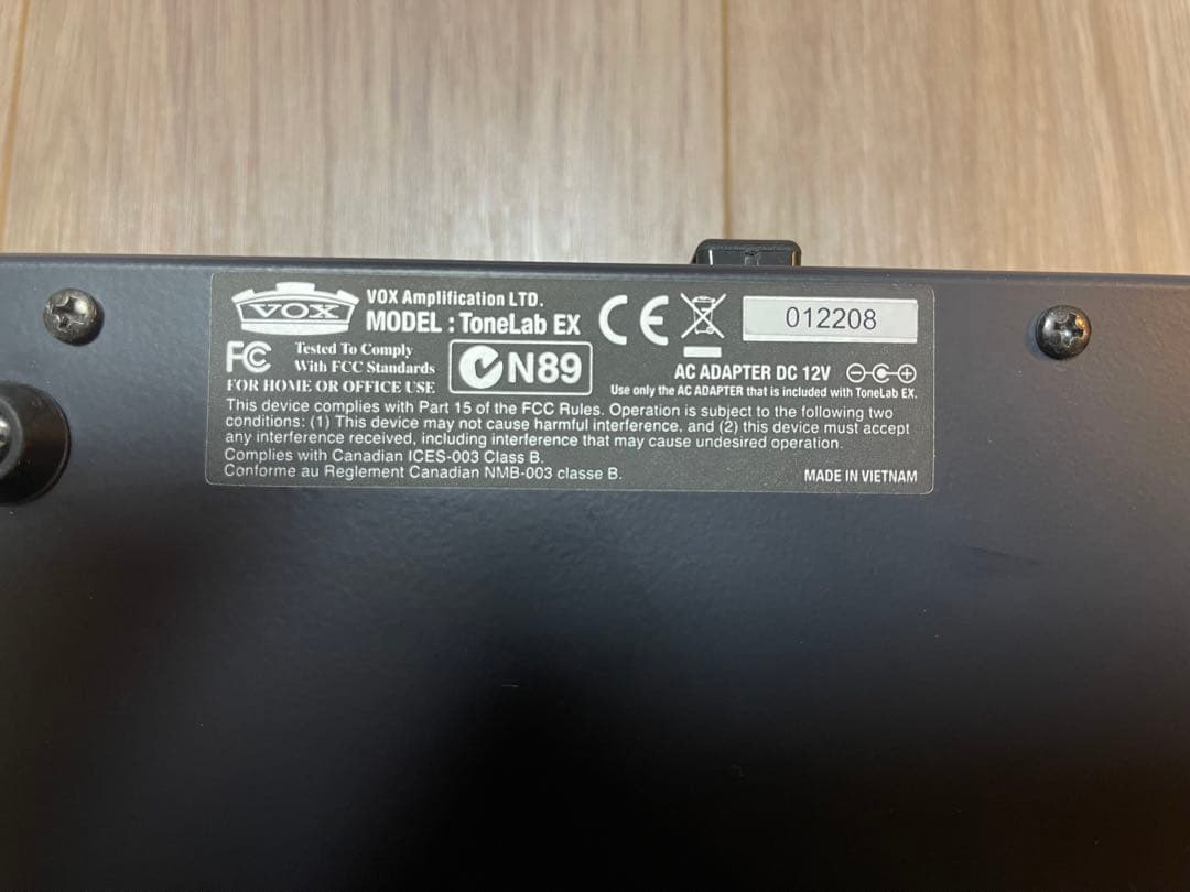 VOX ToneLab EX ギター用マルチエフェクター