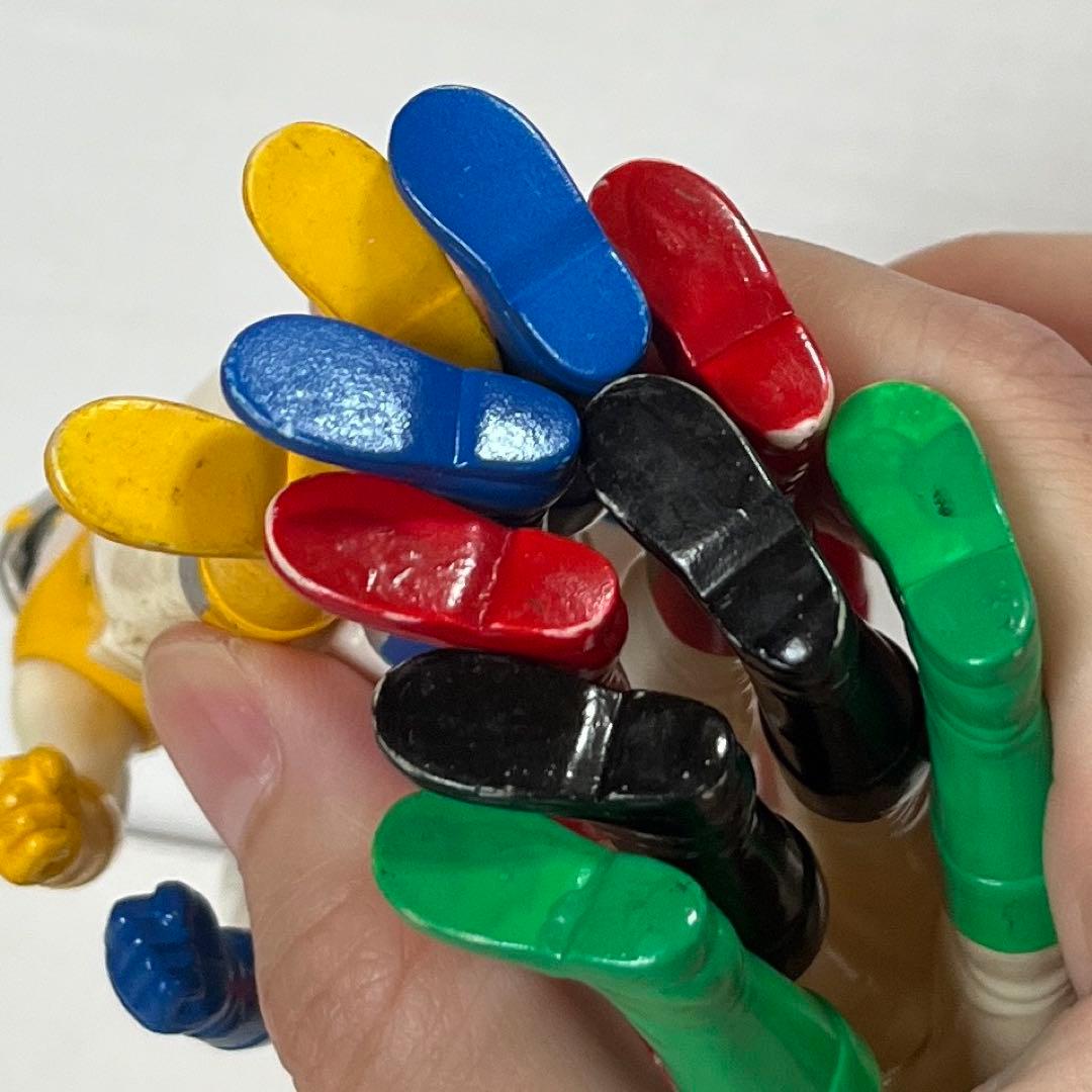 ☆ライブマン ソフビ ブラックバイソン グリーンサイ☆