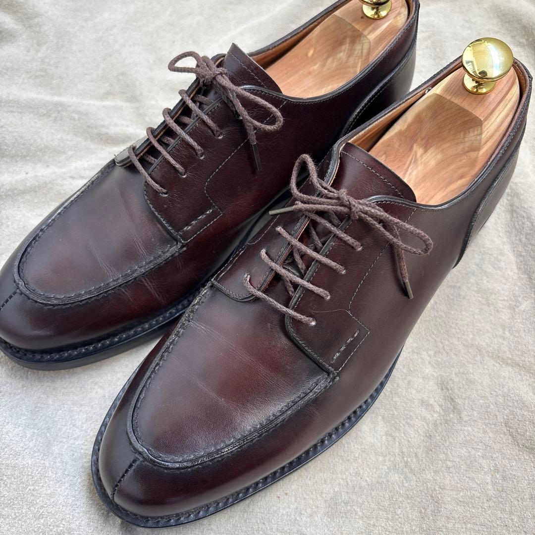 美品 42nd Highland ダークブラウン レザーシューズ