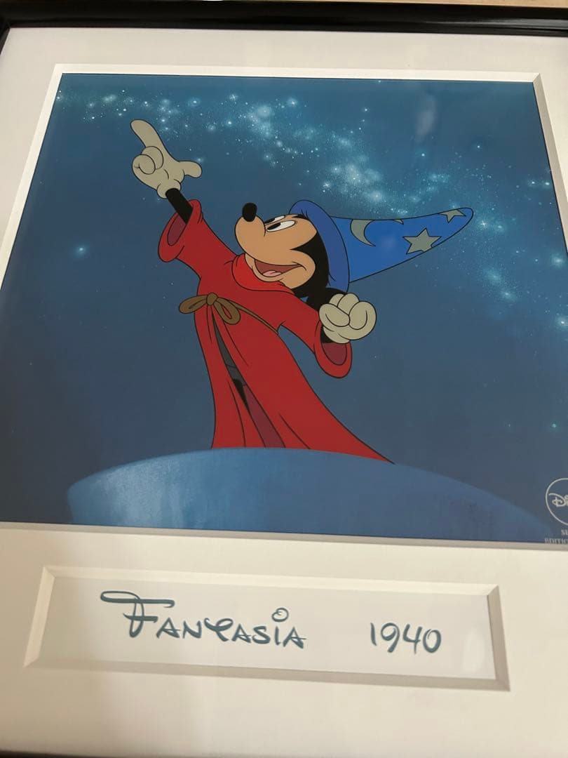 SORCERER MICKEY ファンタジア ミッキー セル画 魔法使いの弟子