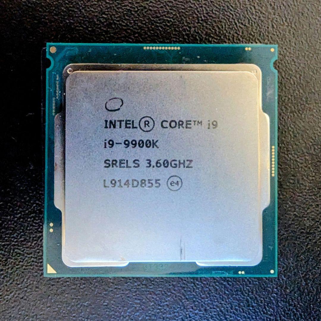 CPU Intel Core i9 9900k動作確認済み