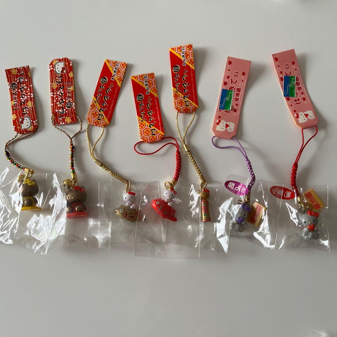 ハローキティ ストラップ まとめ売り 46個