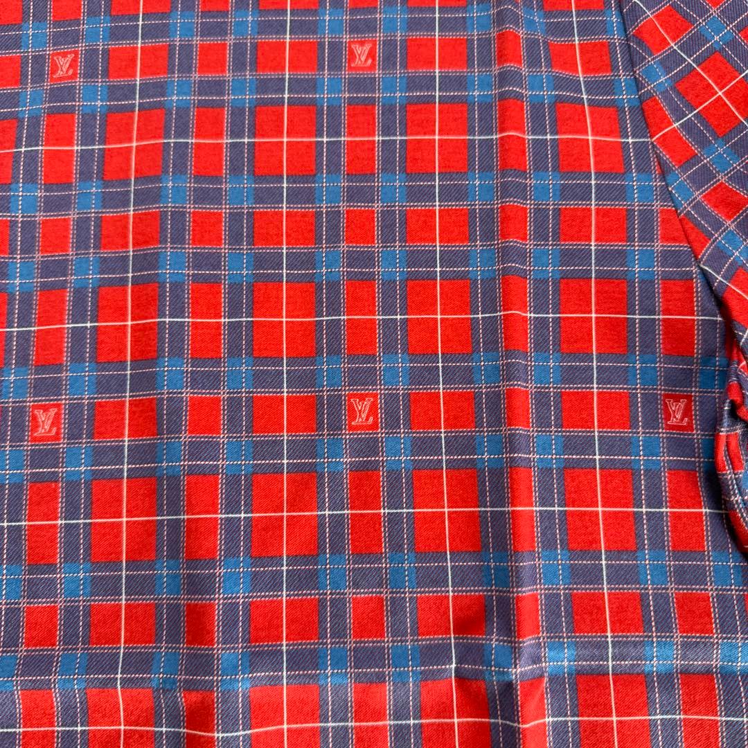 Louis Vuitton 赤と青のチェック