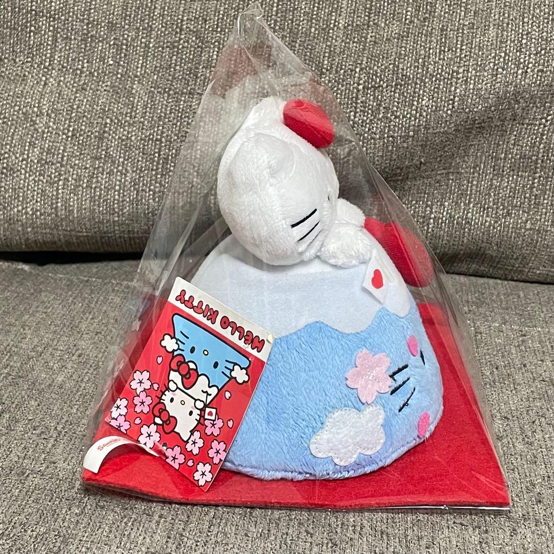 ハローキティ 富士山 ぬいぐるみ 激レア 希少 限定 サンリオ 世界遺産登録