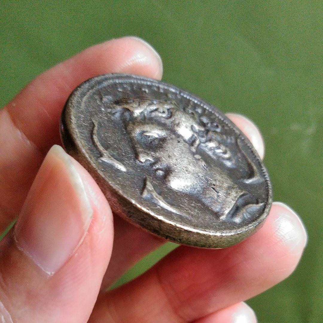 ローマ コイン 複製 特大 35mm 希少レプリカ