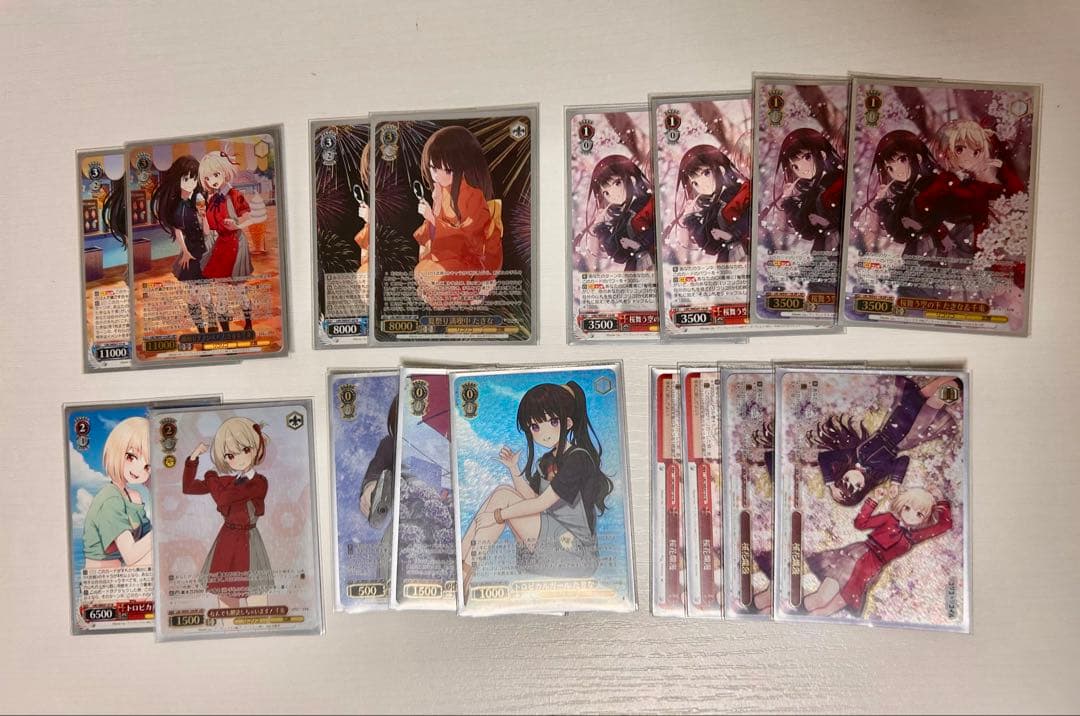 ヴァイスシュヴァルツ リコリスリコイルRR以下 + TD4コン BP、プロモあり