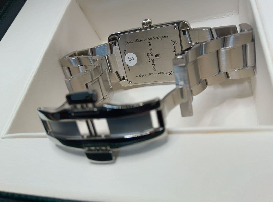 L*Y様 新品フレデリックコンスタント腕時計ステンレスサファイアガラス