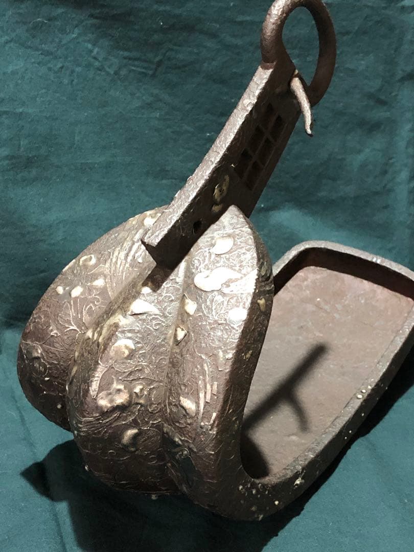 鎧　鉄製　馬具　時代物　アンティーク　インテリア　置物