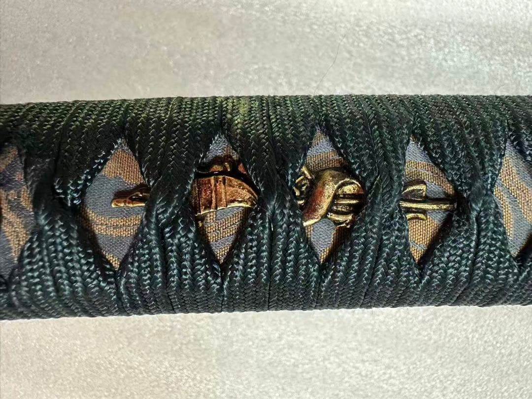 美品 模造刀 大太刀 飾り太刀 陣太刀 鞘付き全長約121cm 11O