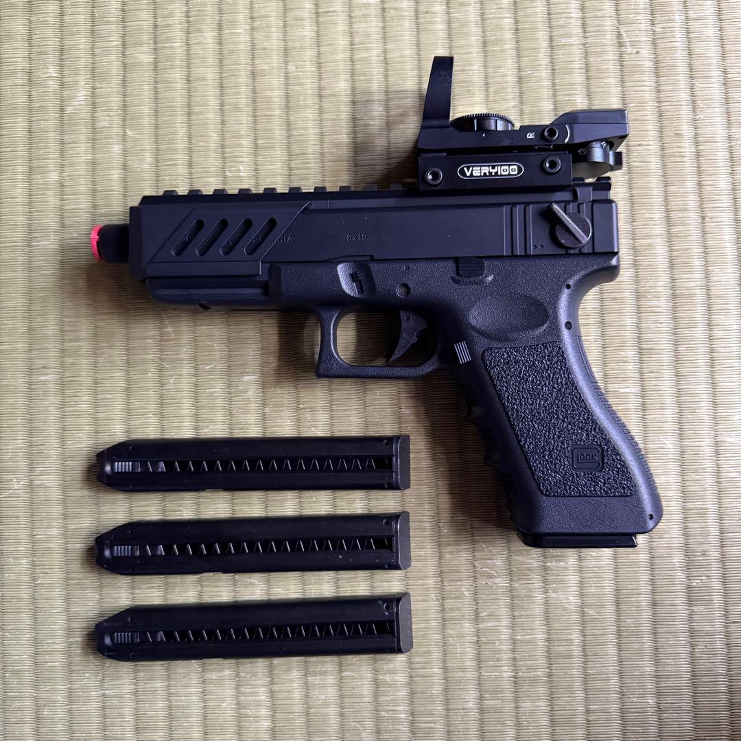 東京マルイ 電動ガン GLOCK 18C（FULL-SEMI AUTO）セット品