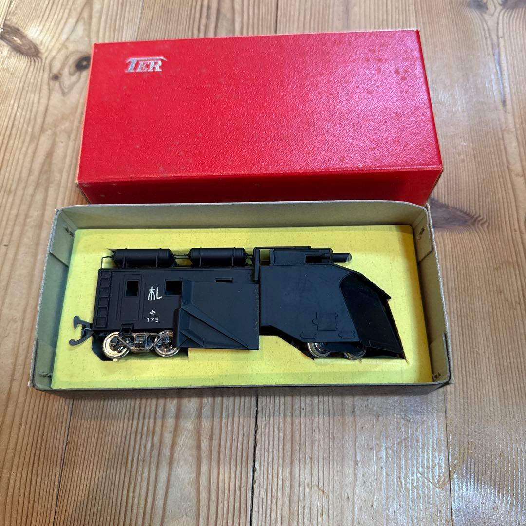 【HOゲージ】TER 国鉄 キ100 ラッセル車 除雪車 箱付 ヴィンテージ