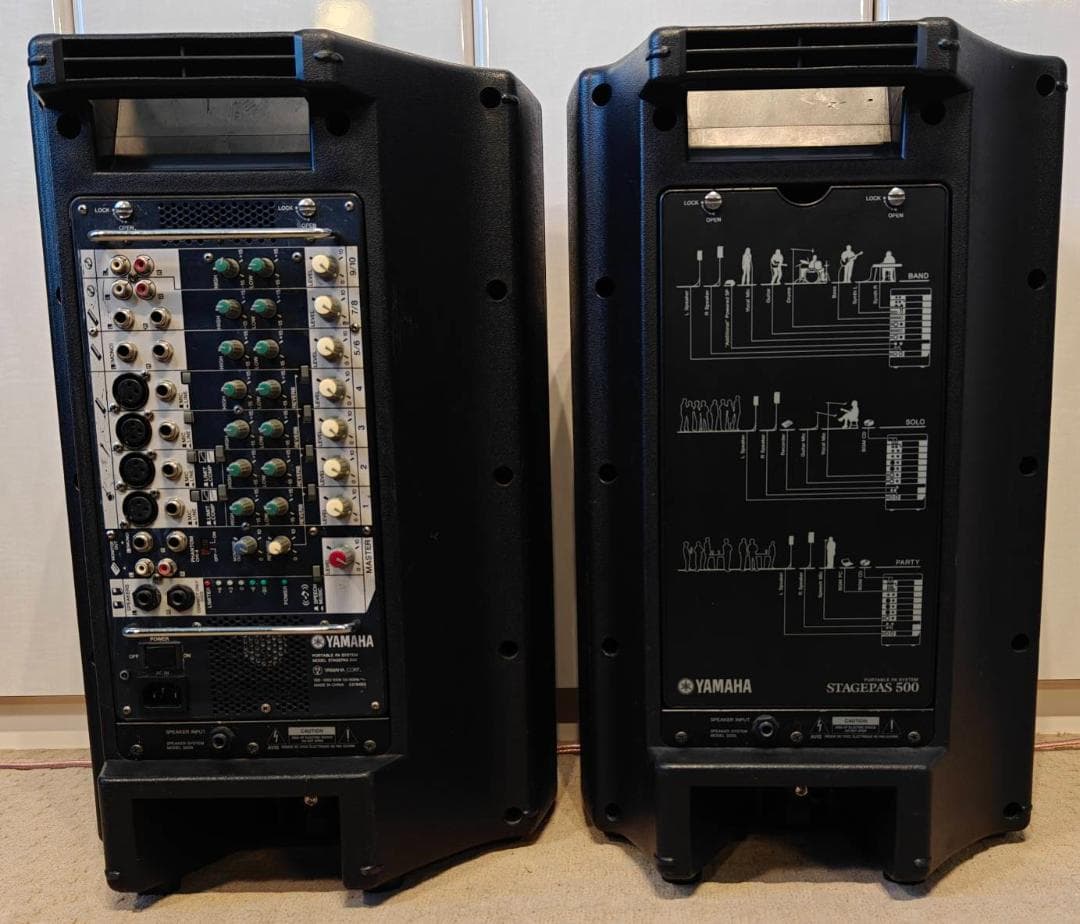 YAMAHA STAGEPAS 500 ポータブルPAシステム スピーカー