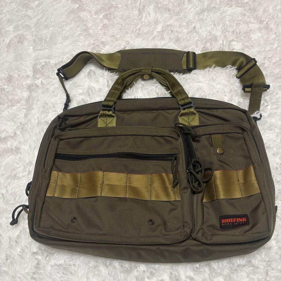 ブリーフィングBRIEFING B4 LINER モスグリーン
