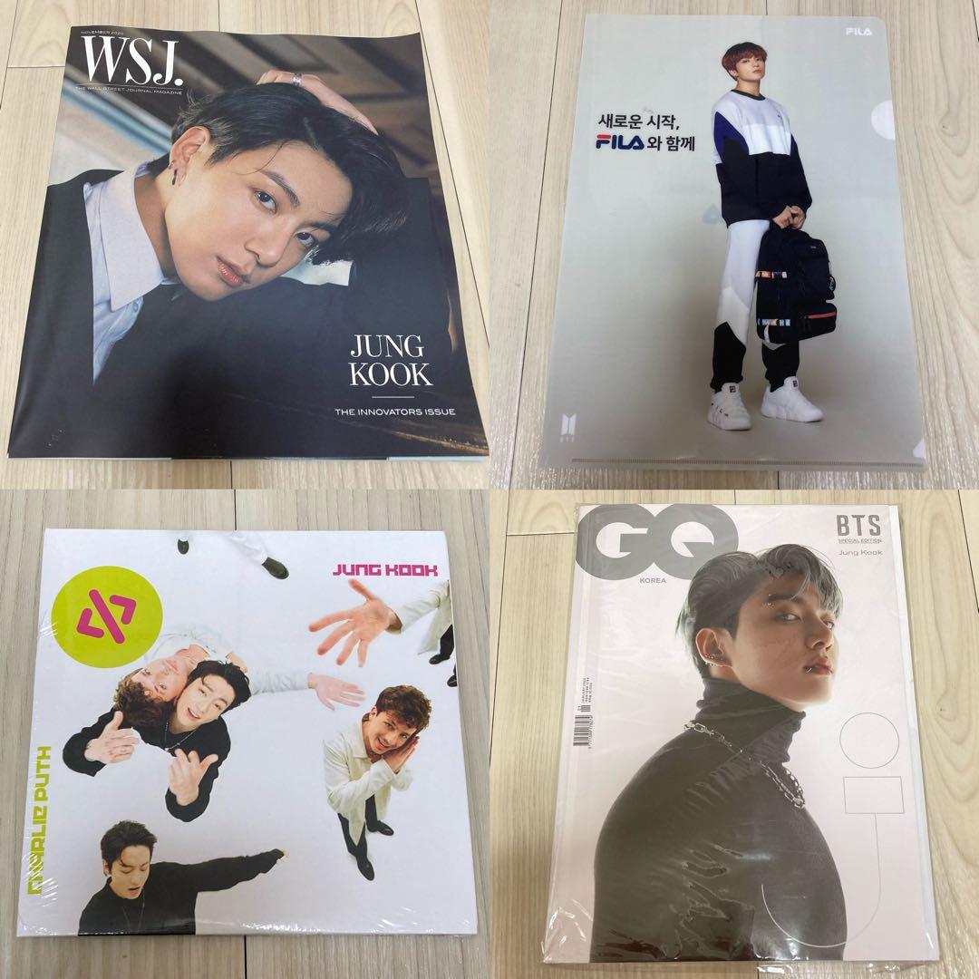 BTS グク うちわ 公式 5枚セット まとめ売り BTS グク セット まとめ売り