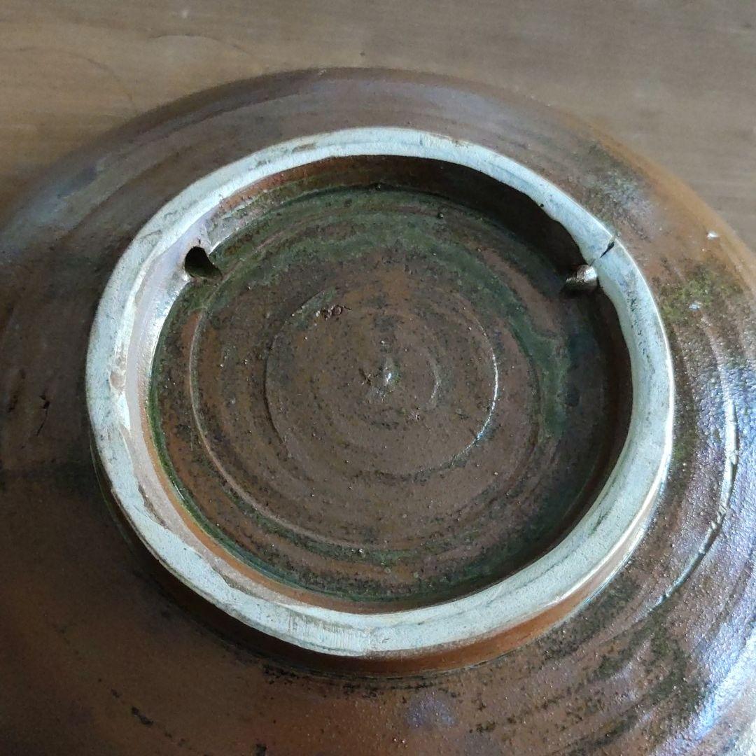 【美品】小石原焼　指描き 大皿（29.5㎝）指描き 民藝