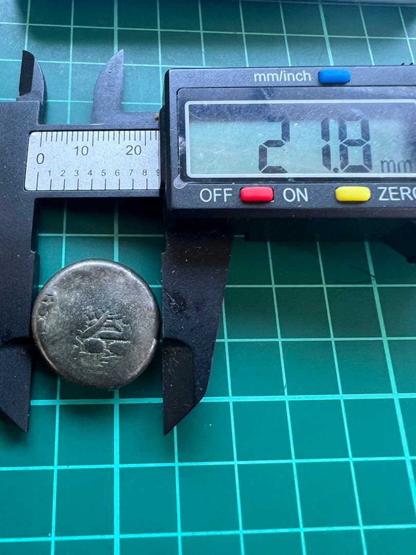 日本古金銀　文政天保片面大黒様大型　2個