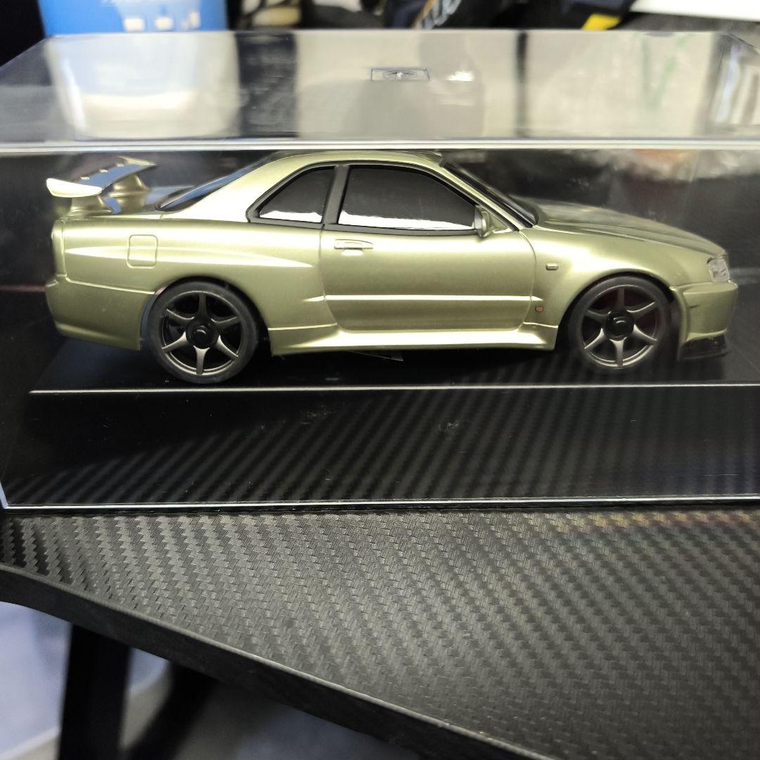 ミニッツAWDボディ　スカイラインGT-R　V.specIIニュルR34